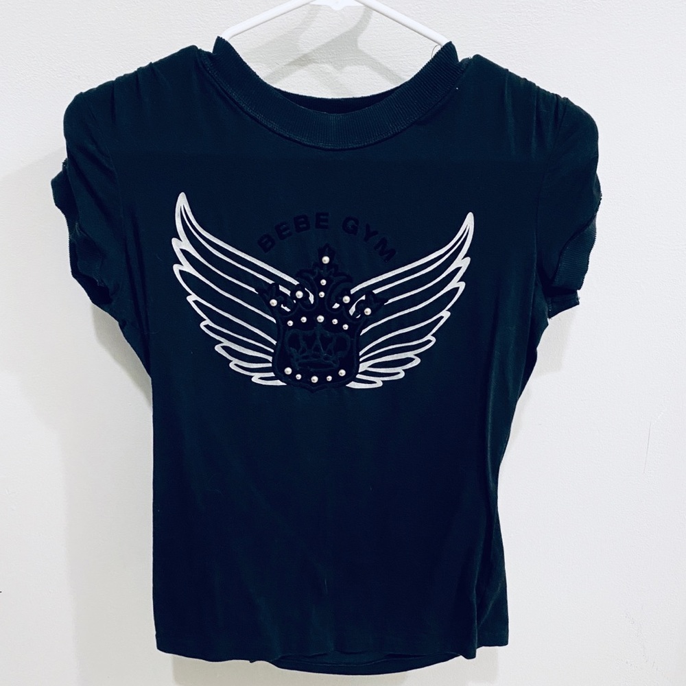 Black ‘Bebe Sport’ T-shirt